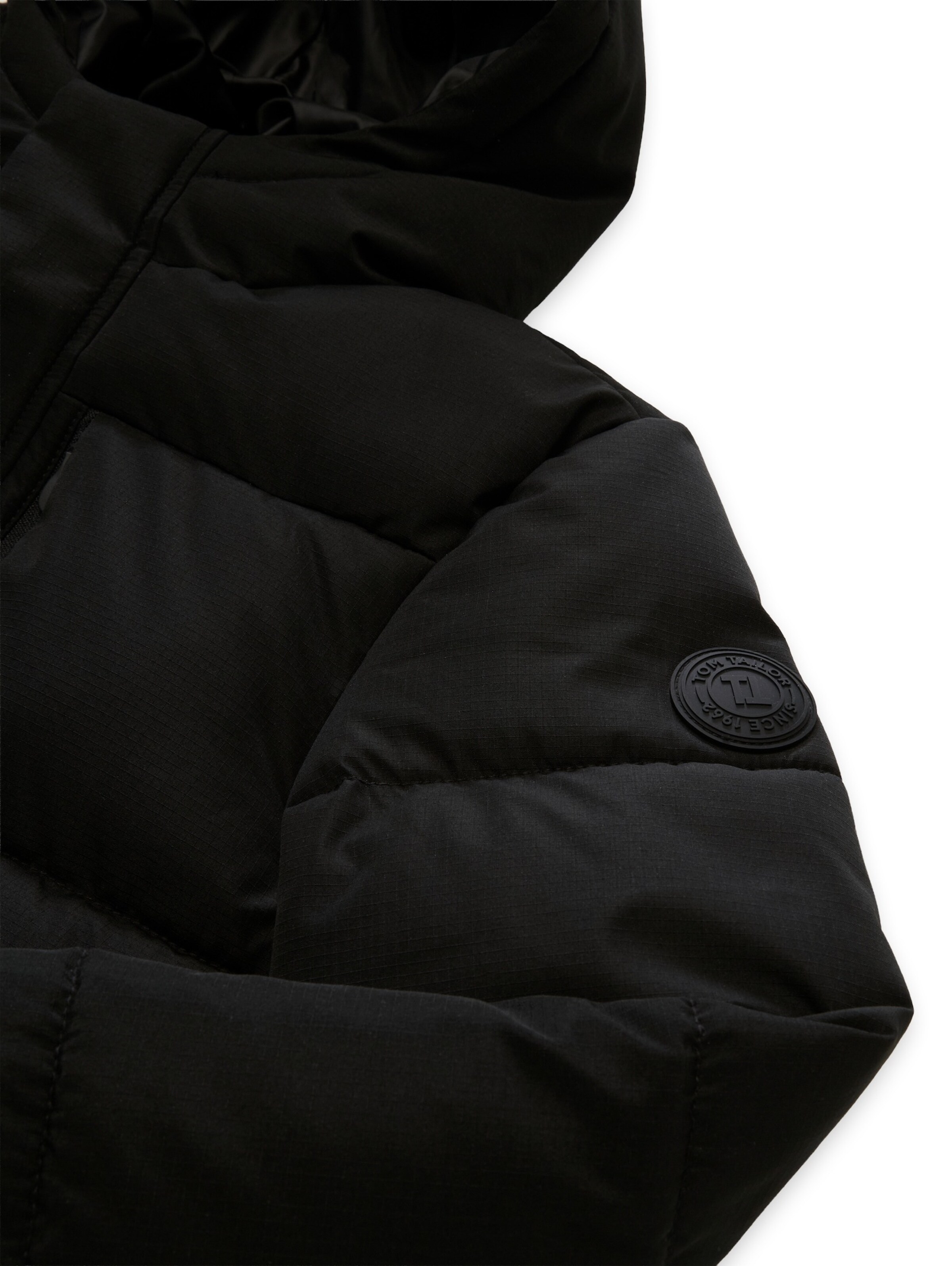 TOM TAILOR Winterjas in Zwart