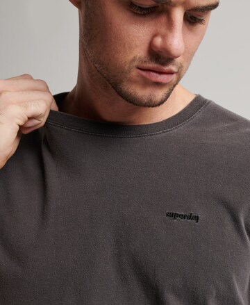Superdry T-Shirt 'Mark' in Grau