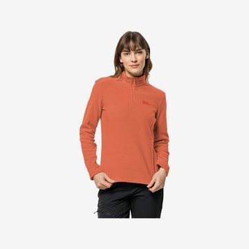 JACK WOLFSKIN Athletic Sweater in Orange: front