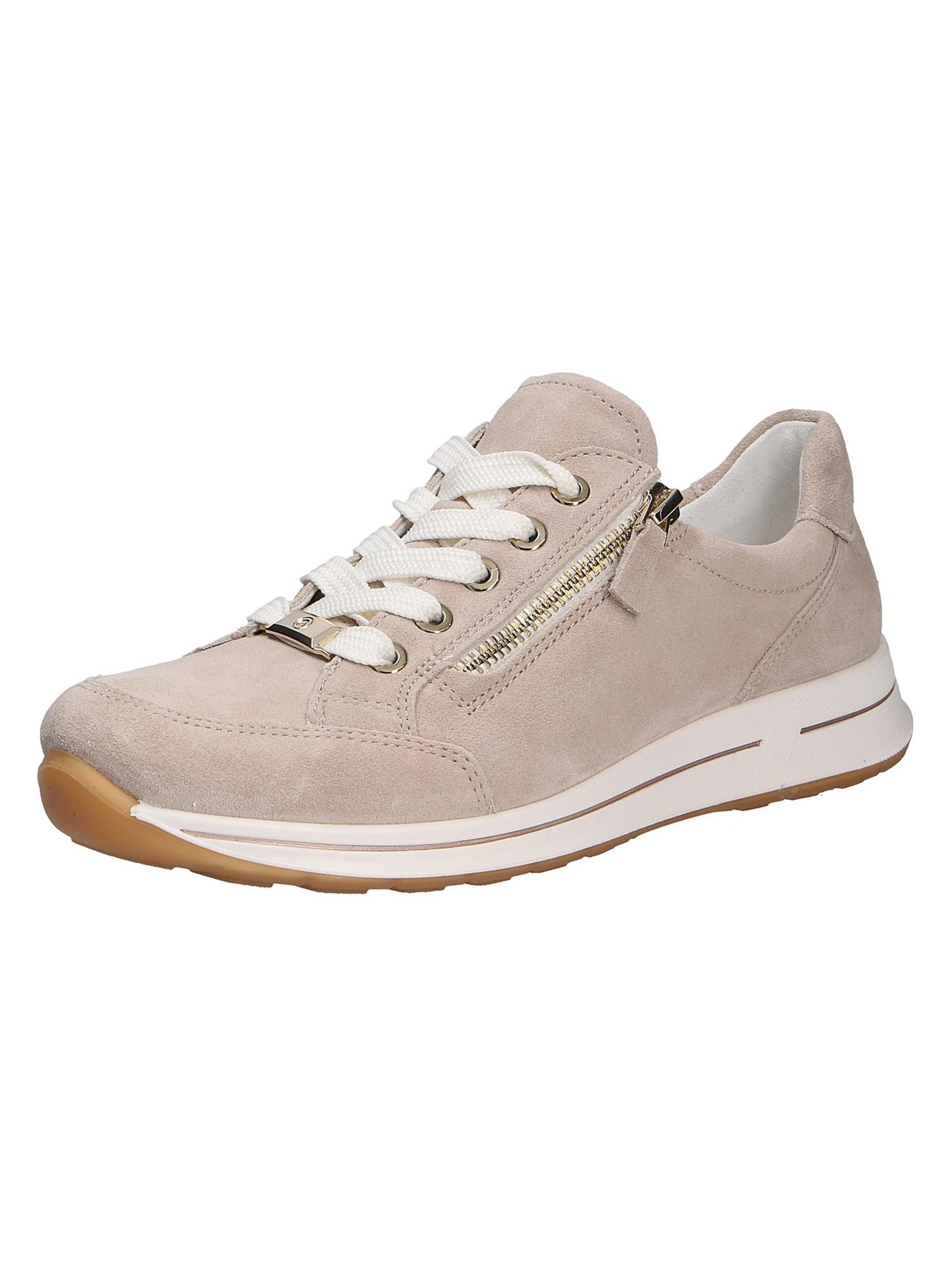 ARA Platform trainers 'Osaka' in Beige: front
