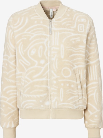 Ragwear Sweatjacke in Beige: Vorderseite