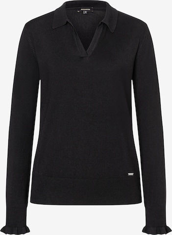 Pull-over MORE & MORE en noir : devant