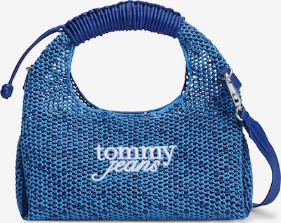 One Size dydžio Rankinė 'Woven Shoulder' iš Tommy Jeans, spalva – mėlyna / balta, Prekių apžvalga