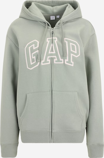 Gap Tall Gornji dio trenirke 'HERITAGE' u pastelno zelena / bijela, Pregled proizvoda