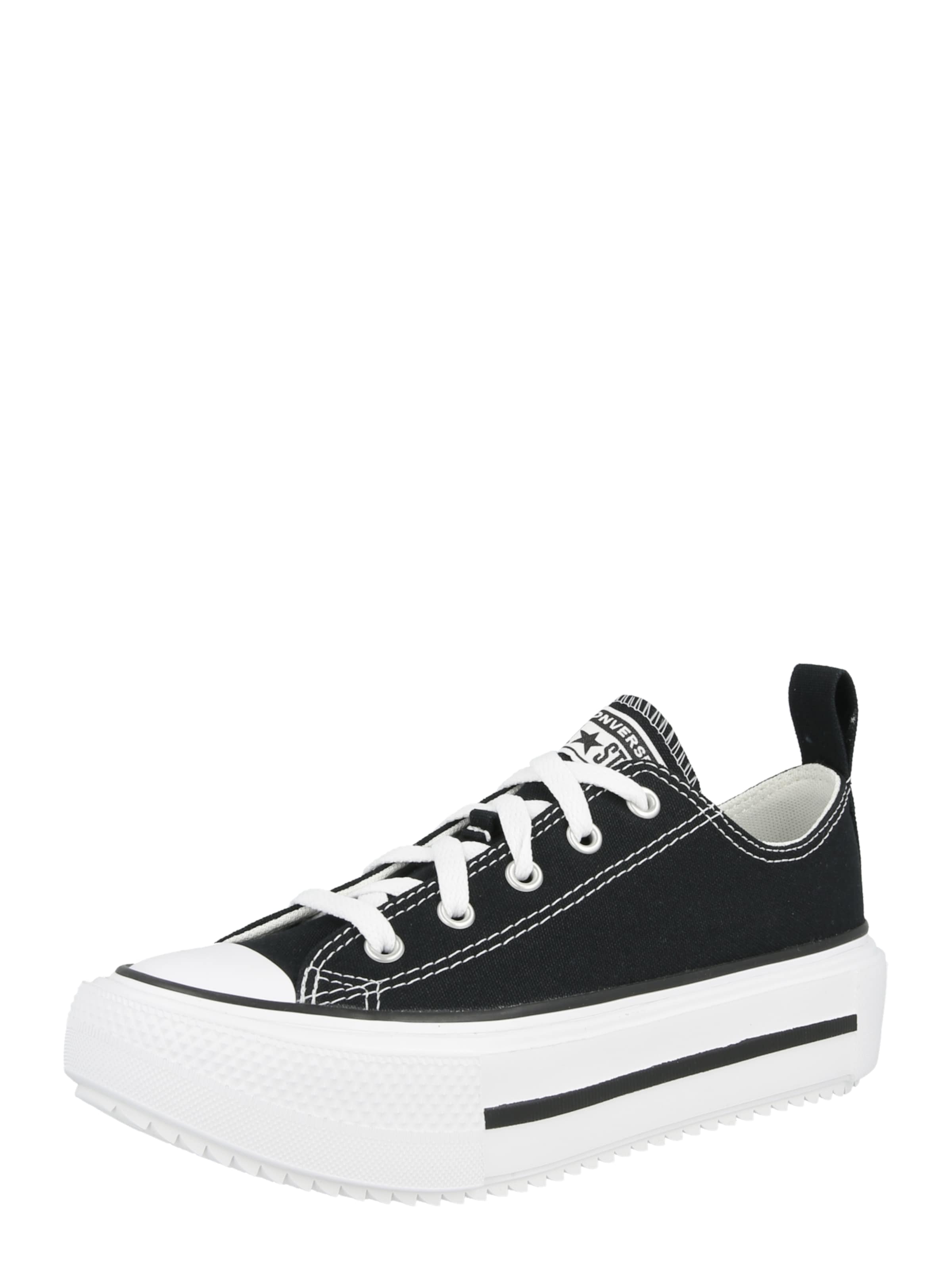 CONVERSE Sneaker 'CTAS LIFT DOUBLE STACK' in Schwarz: Vorderseite