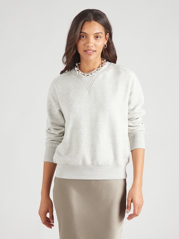 Sweat-shirt Lee en gris : devant