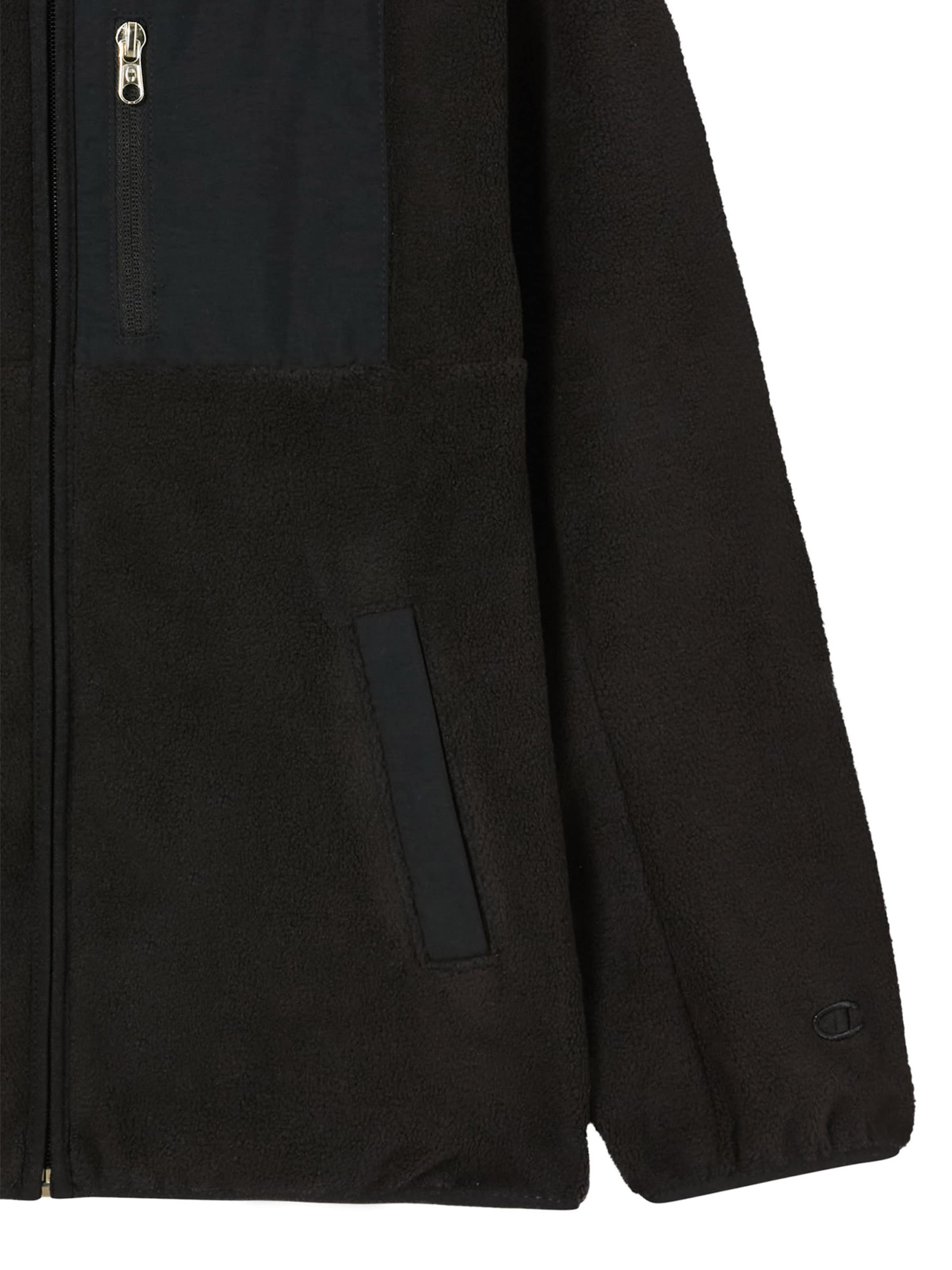 Champion Authentic Athletic Apparel Флисовая куртка в Черный