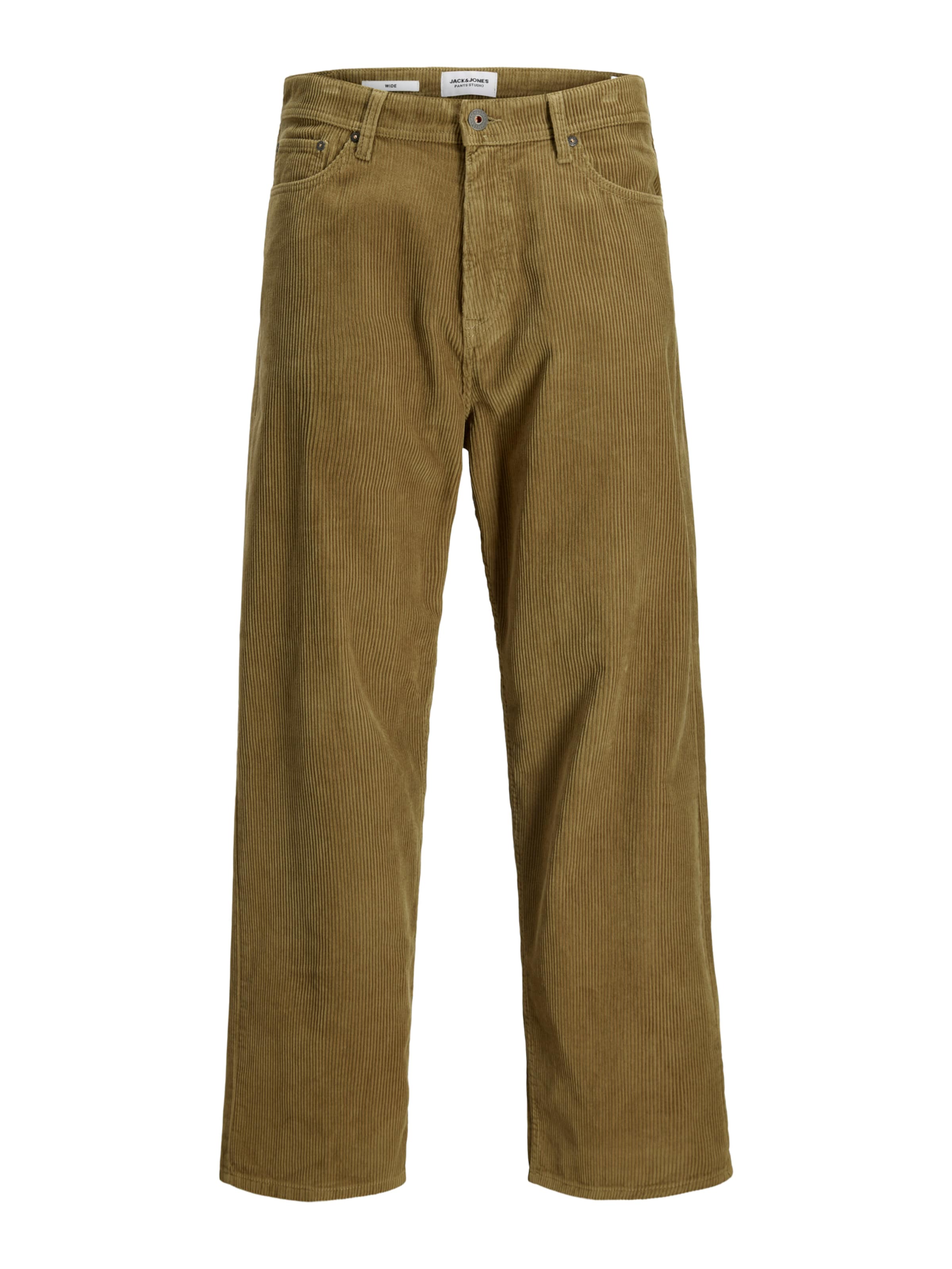 JACK & JONES Regular Pants 'JPSTALEX ORIGINAL' in Brown: front