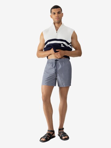 Mey Board Shorts 'Color Geo' in Blue