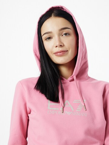 EA7 Emporio Armani Sweatshirt in Roze