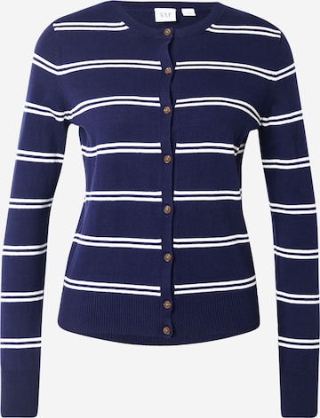 Cardigan GAP en bleu : devant