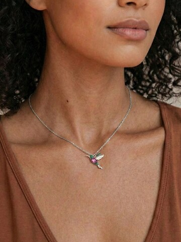 Einzelstück Necklace 'Kolibri' in Silver: front