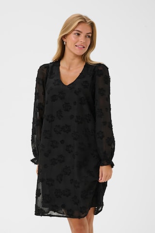 CULTURE Dress 'CUBeannie' in Black: front