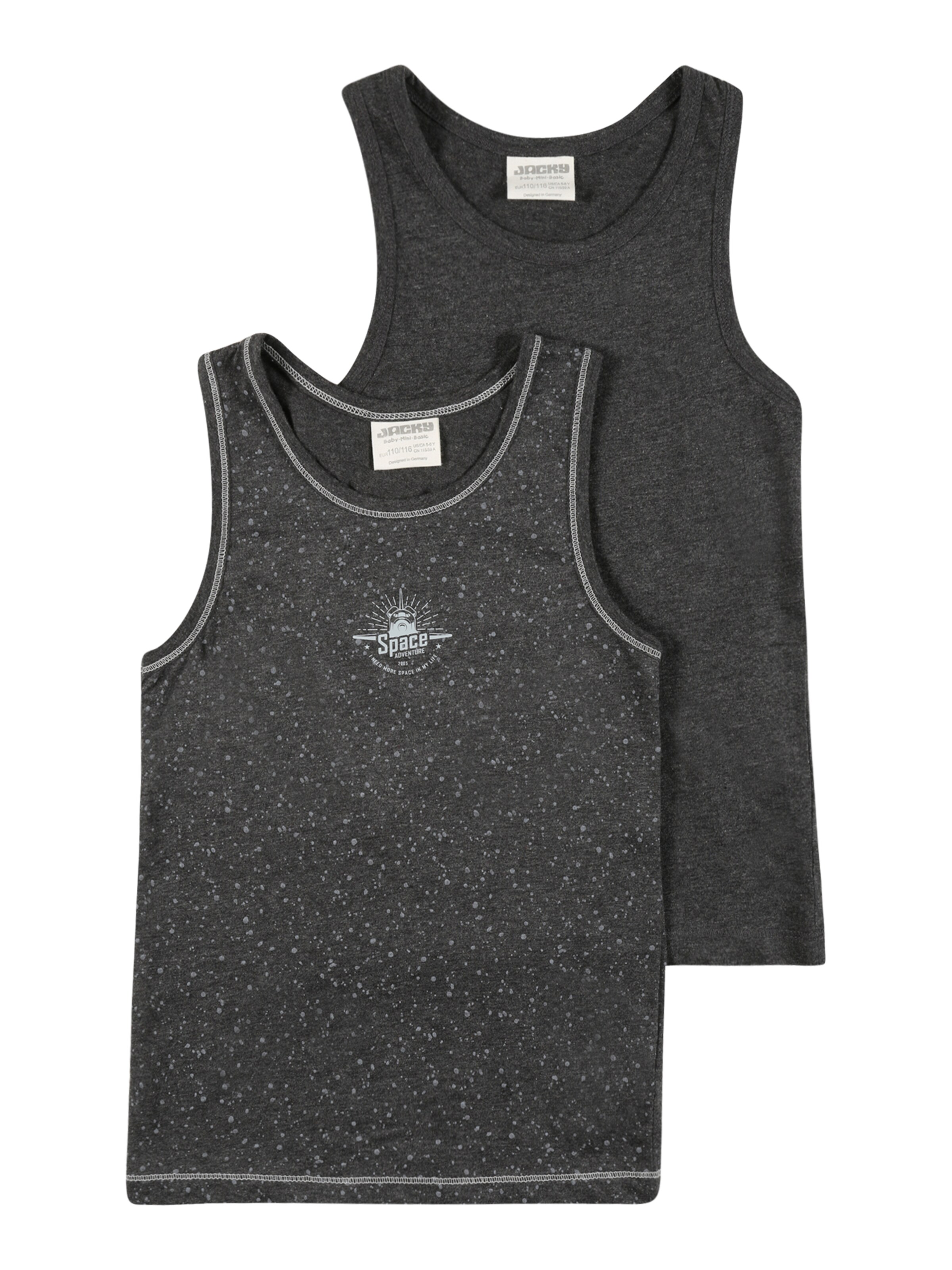 JACKY Нательная майка в Серый: спереди
