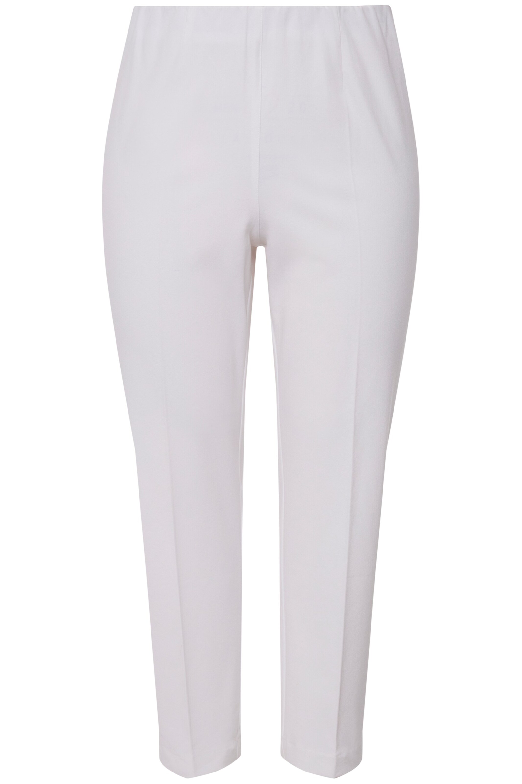 Ulla Popken Broek in Wit: voorkant