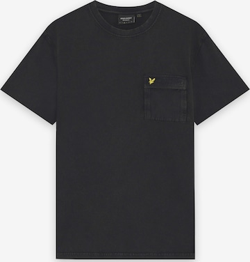 T-Shirt Lyle & Scott en noir : devant