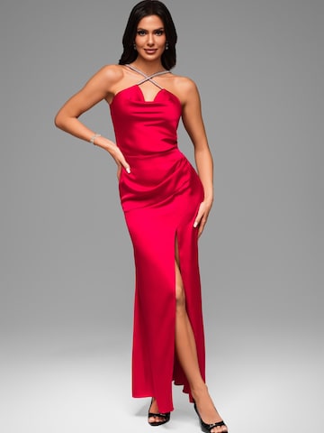 Ombre Evening dress in Red