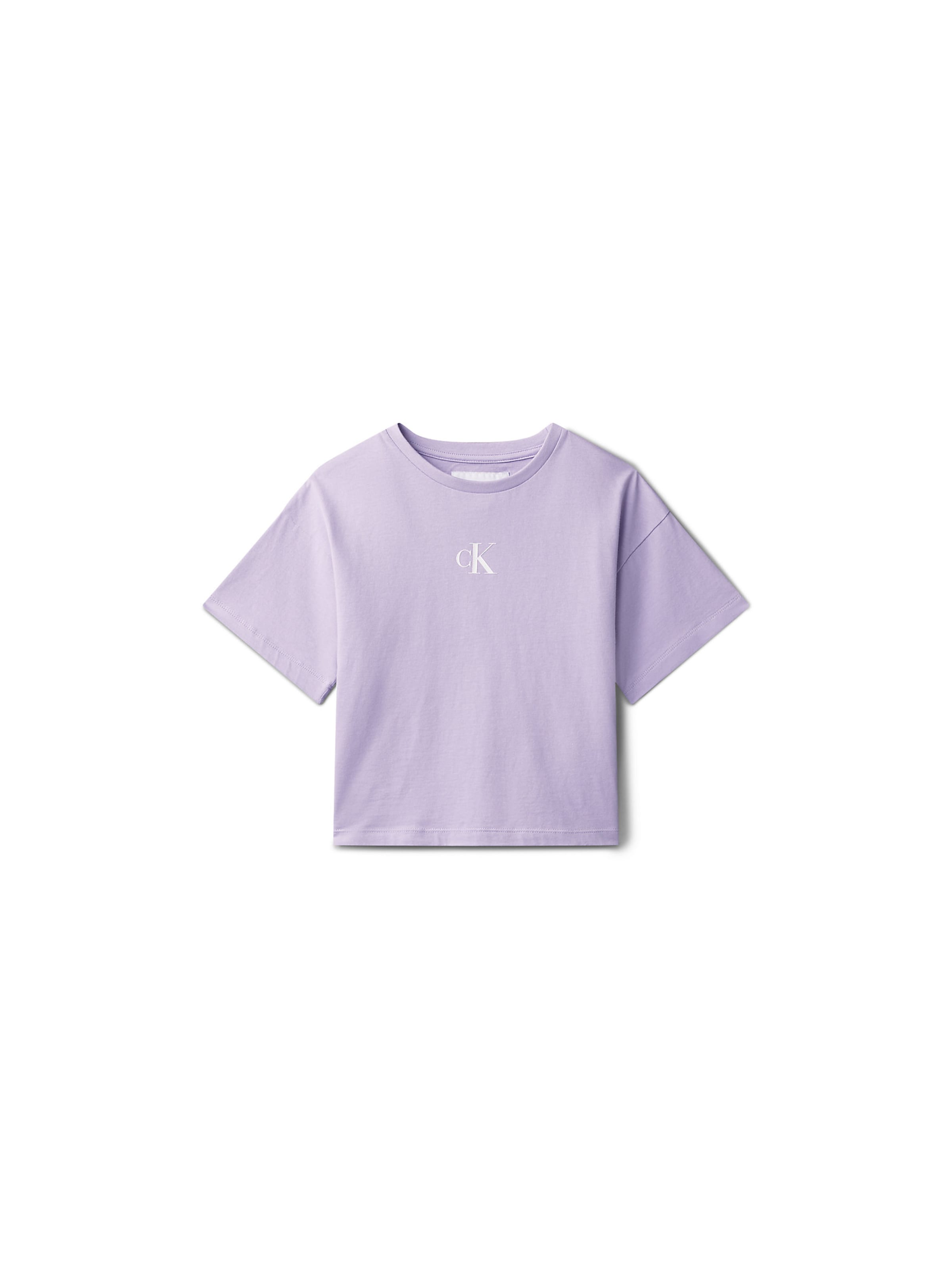 T-Shirt Calvin Klein Jeans en violet : devant