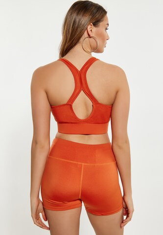 faina Athlsr Bralette Sports Bra in Orange