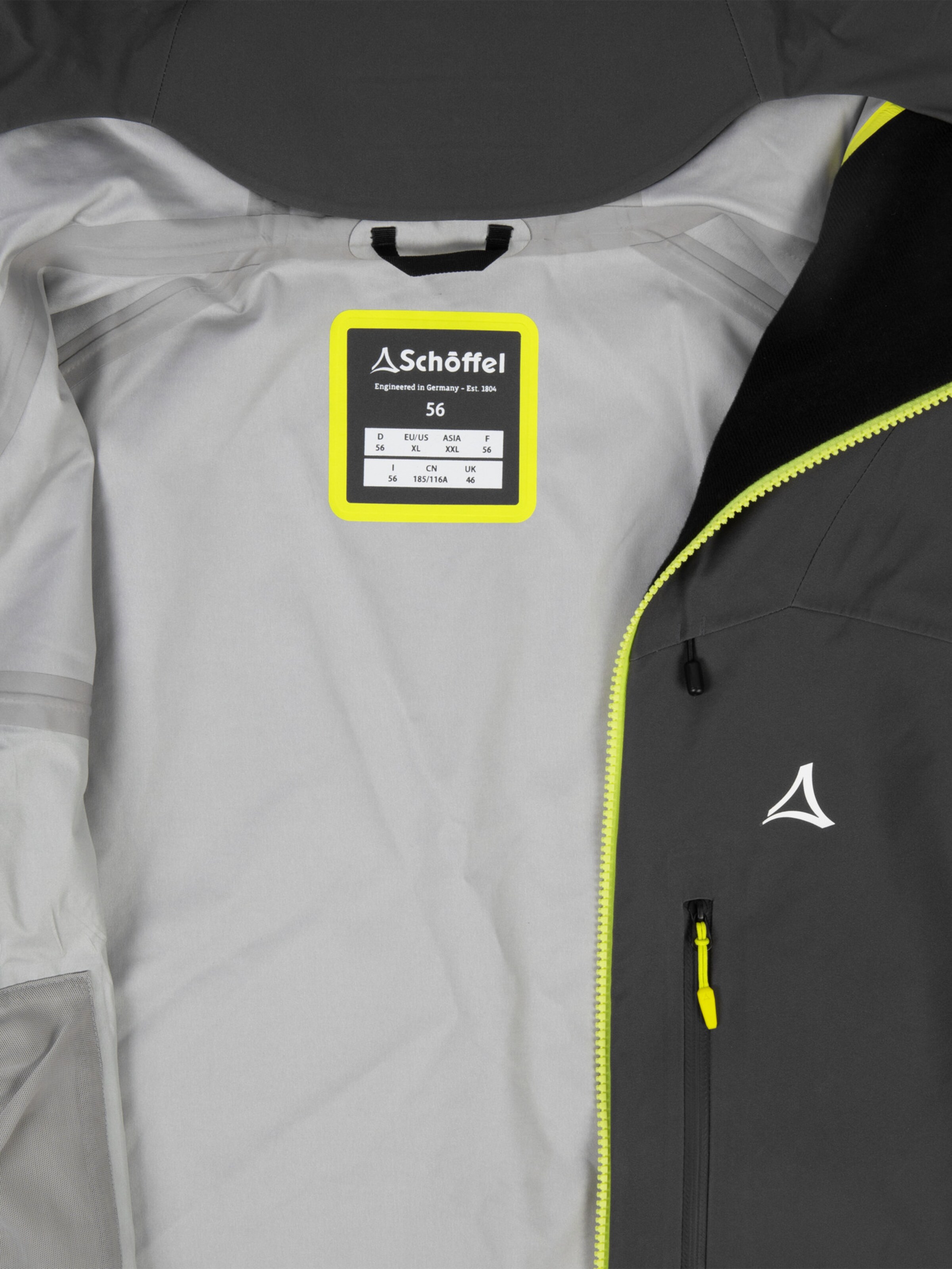 Giacca per outdoor 'Pizac' di Schöffel in grigio