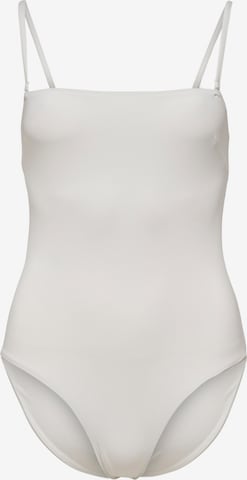 ONLY Swimsuit 'Aline' in White: front