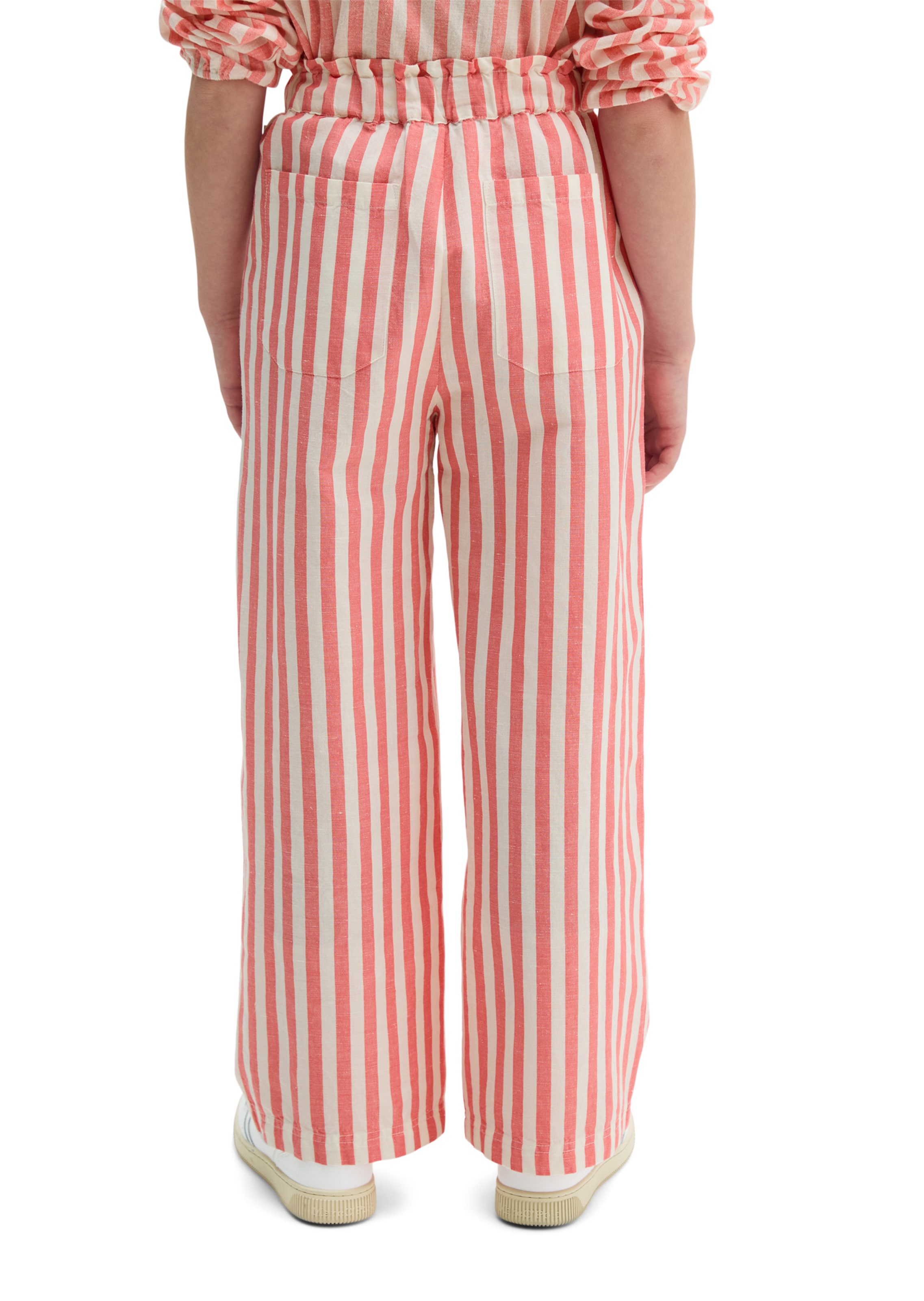 Marc O'Polo Loosefit Broek in Rood