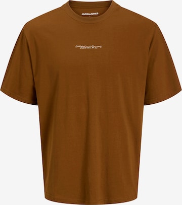 JACK & JONES Shirt 'Rikkie' in Bruin: voorkant