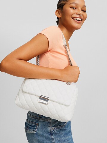 Sac bandoulière Bershka en blanc