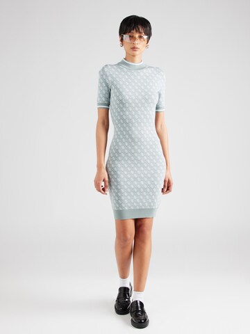 GUESS Трикотажное платье 'LISE' в Синий: спереди