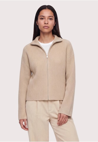 Cardigan 'Eleni' OH APRIL en beige : devant