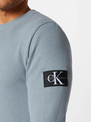 Calvin Klein Jeans Regular Тениска в сиво