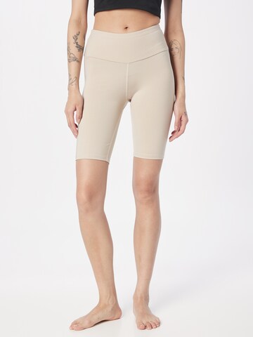 Skinny Pantalon de sport Hey Honey en gris : devant