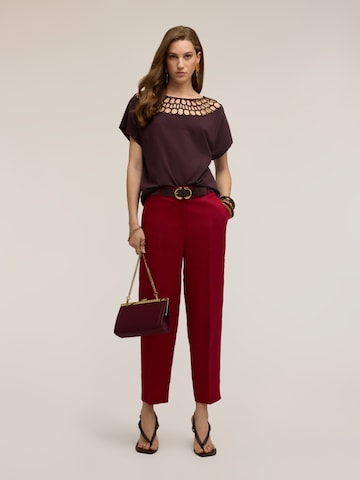T-shirt MOTIVI en marron
