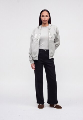 Gap Petite Sweatvest 'HERITAGE' in Grijs
