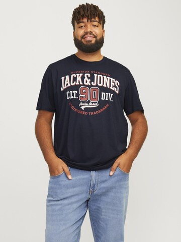 Jack & Jones Plus Bluser & t-shirts i blå: forside