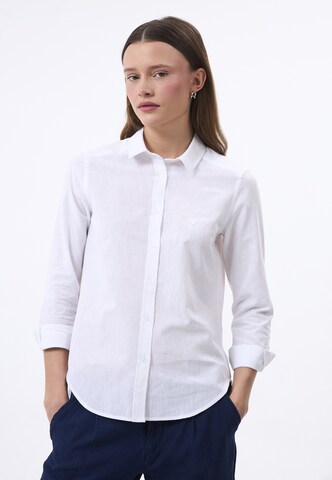 Camicia da donna di Felix Hardy in bianco: frontale