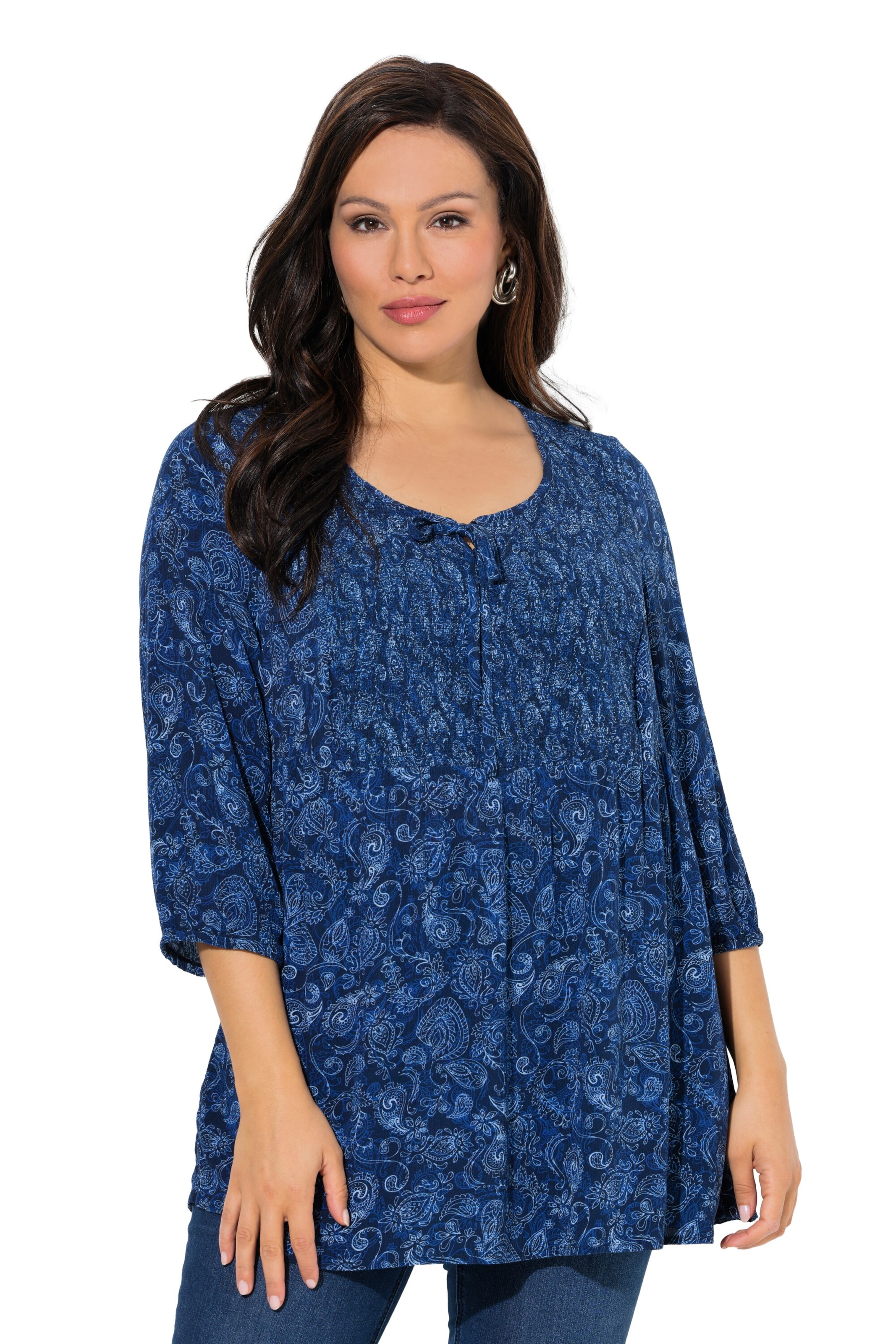 Ulla Popken Blouse in Brown: front