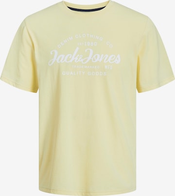 JACK & JONES Μπλουζάκι 'FOREST' σε κίτρινο: μπροστά