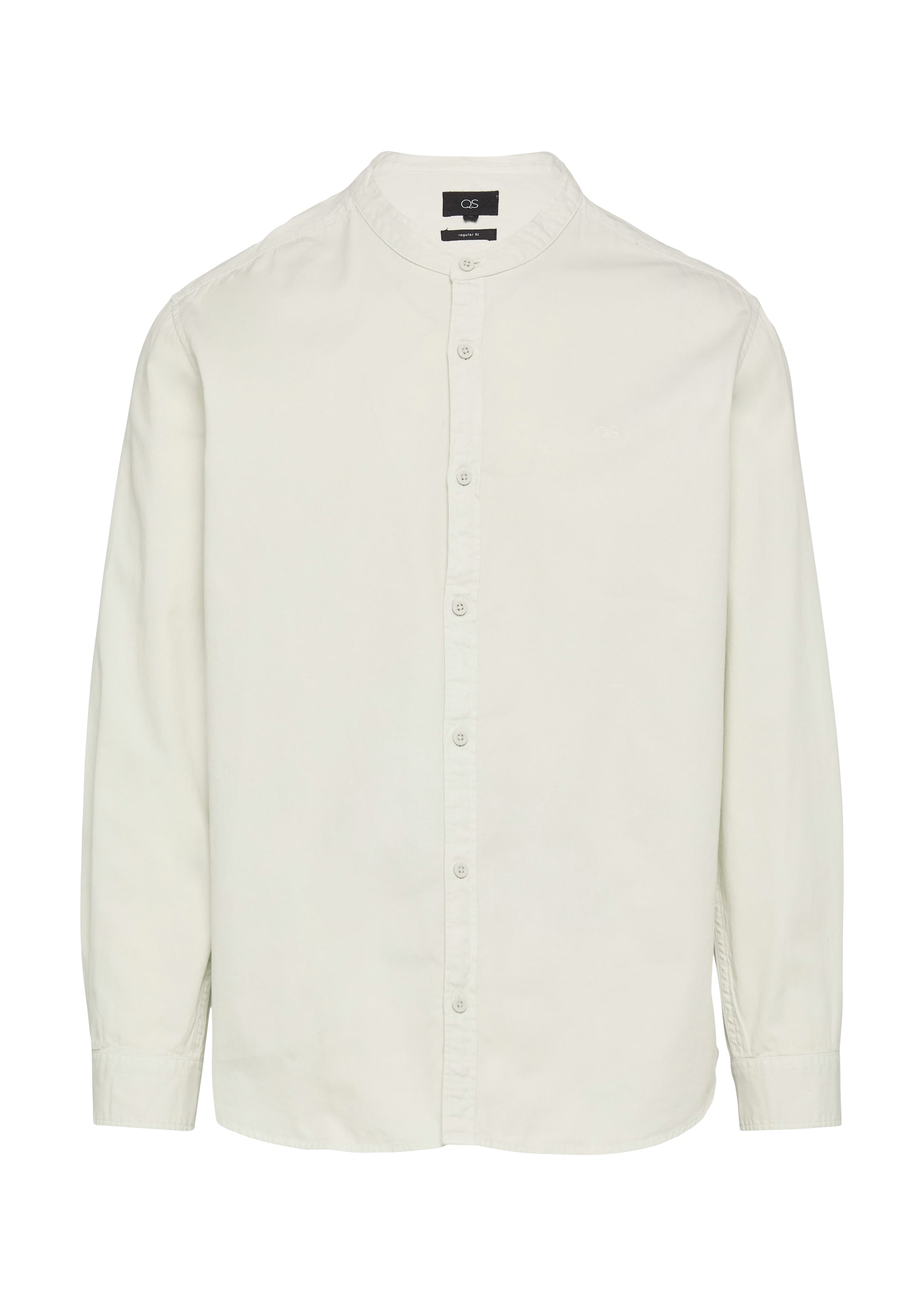 QS Overhemd in Grijs: voorkant