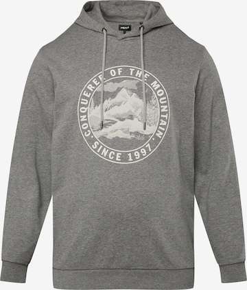 Sweat-shirt Men Plus en gris : devant