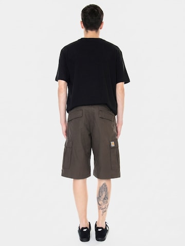 Baggy Pantaloni 'Mens Aviation Cypress Rinsed Shorts' di Carhartt WIP in grigio