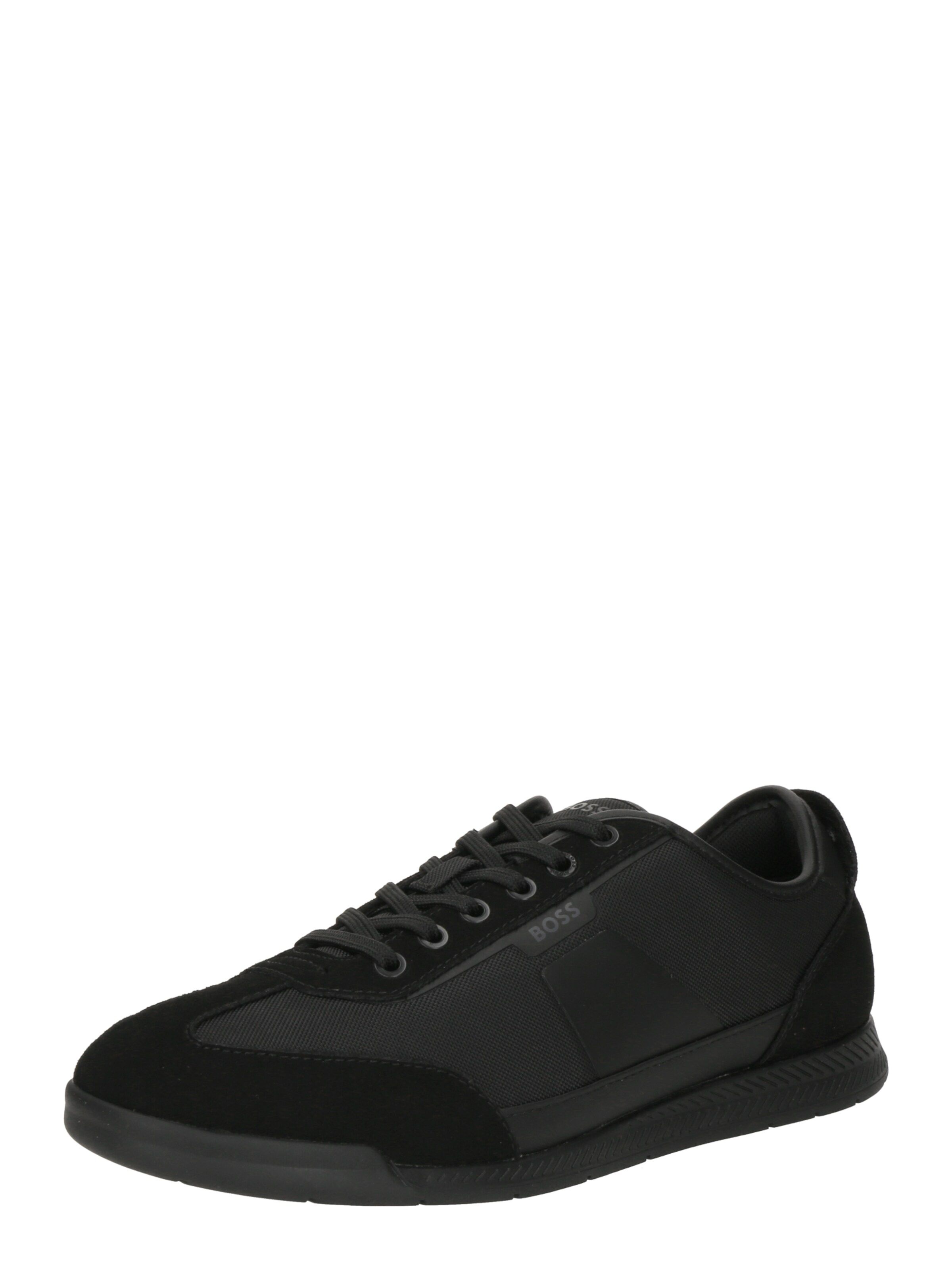 BOSS Sneakers 'Nitan' in Black: front