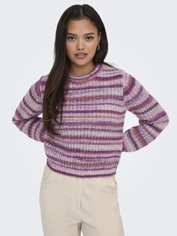 ONLY Pullover 'Ollie' in Lila