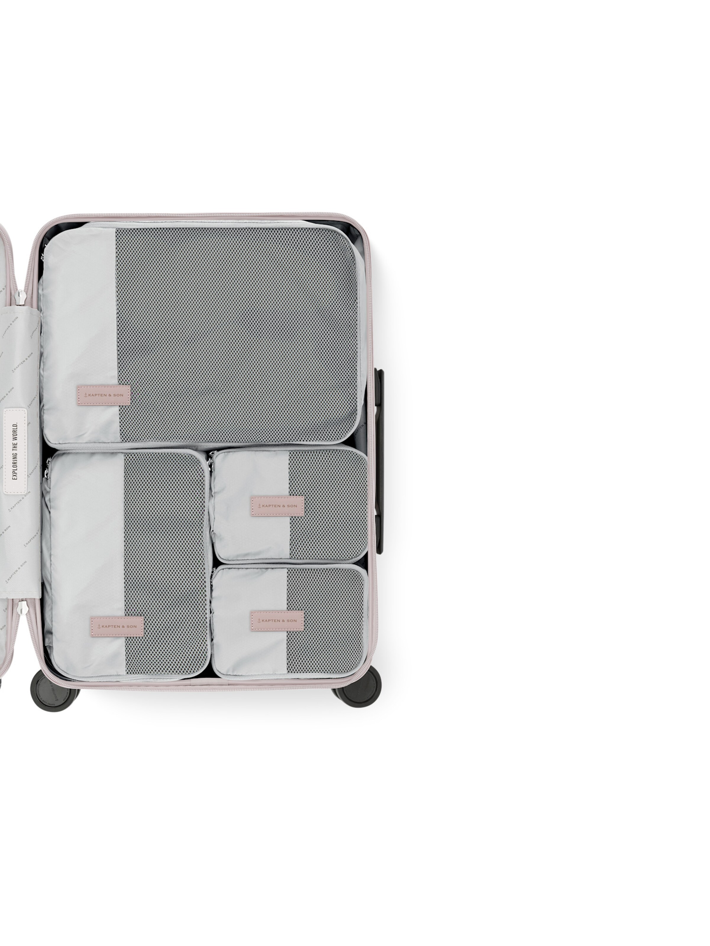 Kapten & Son Suitcase 'Heathrow Cabin' in Pink