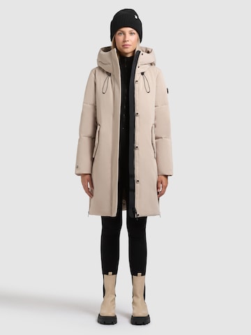 khujo Wintermantel 'Nean' in Beige