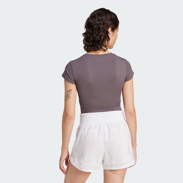 ADIDAS PERFORMANCE Performance shirt 'Hyperglam' in Grey
