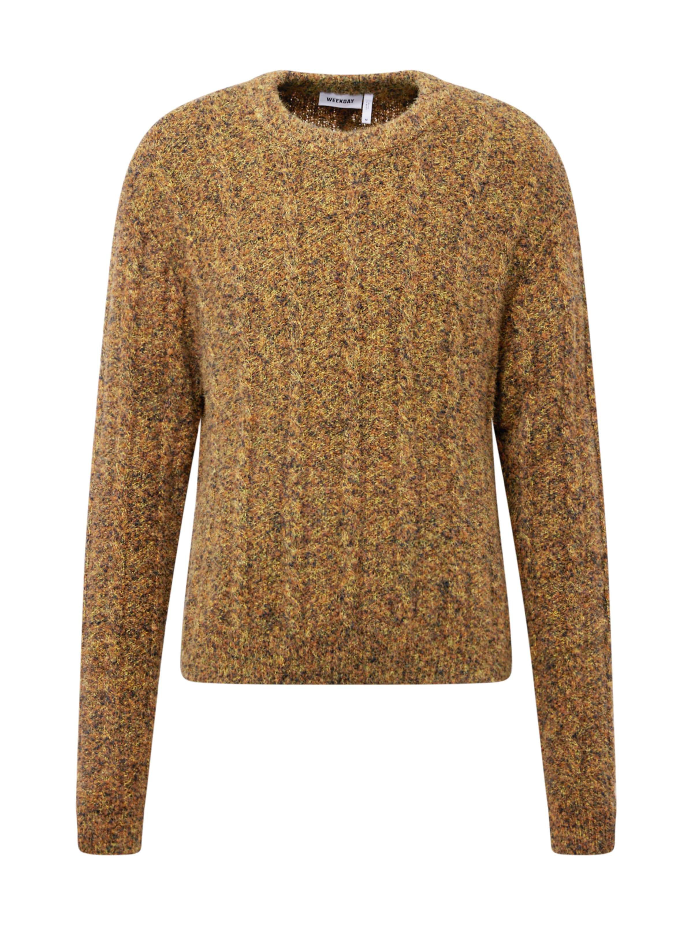 WEEKDAY Pullover 'Jesper' in Braun: Vorderseite