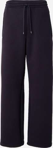 mėlyna WEEKDAY Laisvas Kelnės: priekis