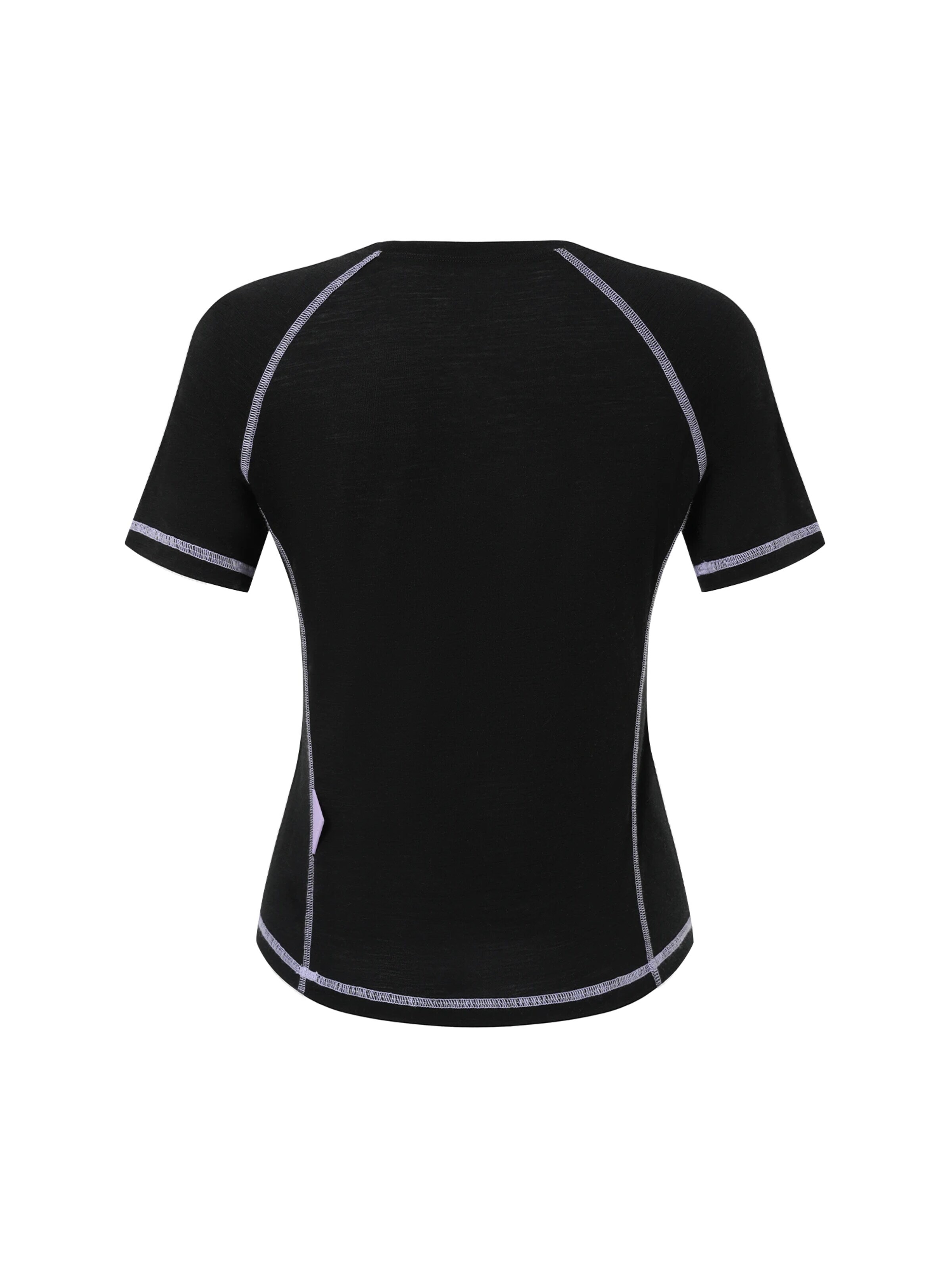 Maglietta 'Merino Wool Short-Sleeve Shirt' di Jelenew in nero