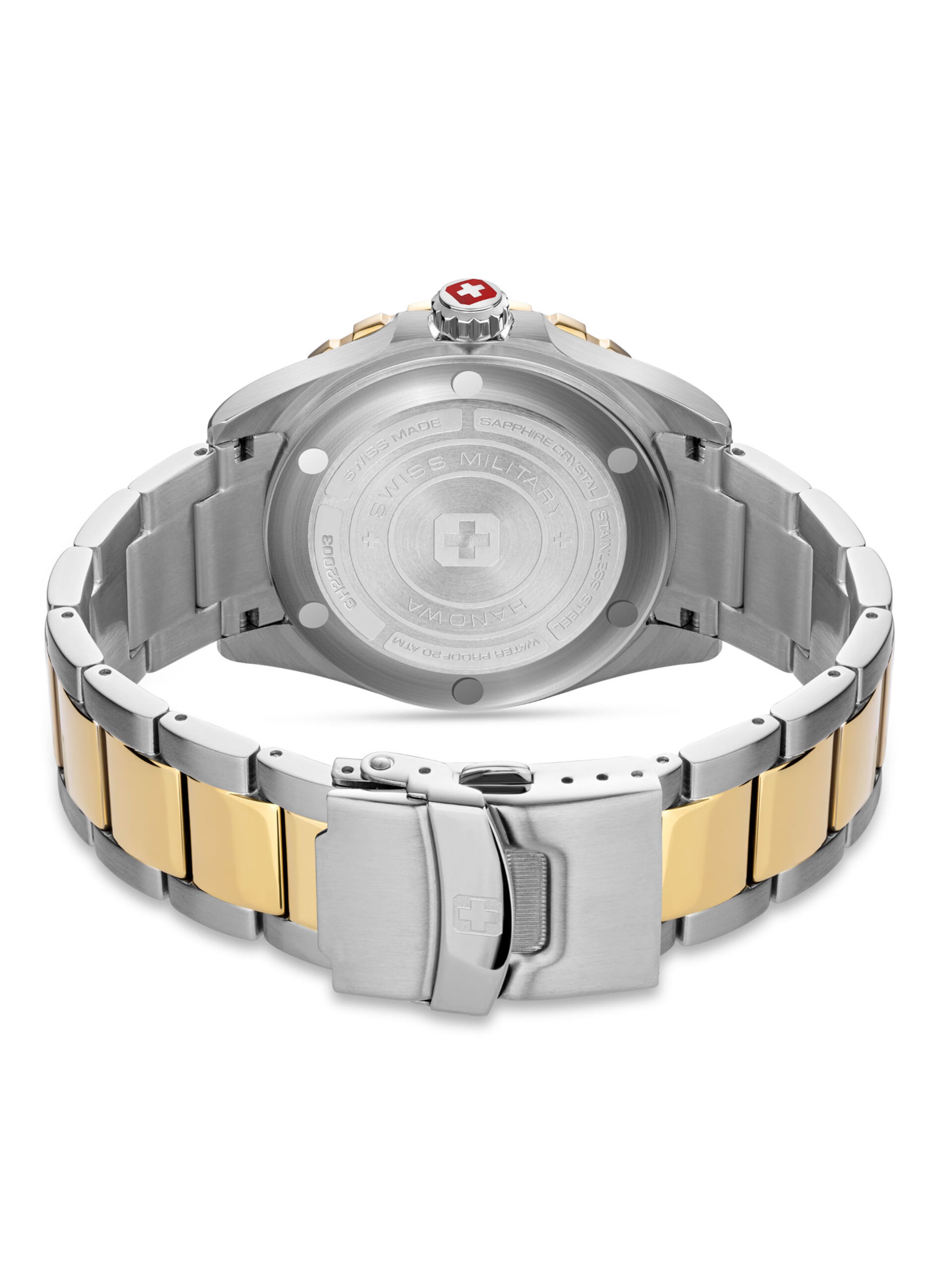 SWISS MILITARY HANOWA Analog watch 'Offshore Diver II' in Gold